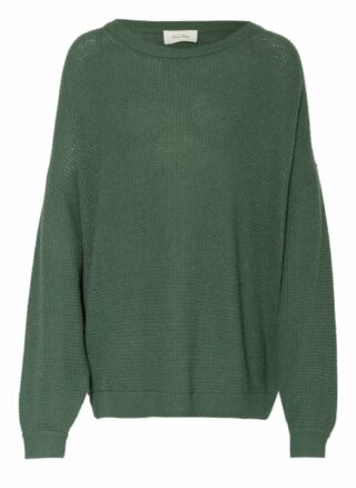 American Vintage Pullover Mit Merinowolle gruen