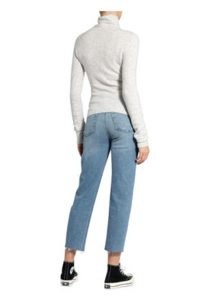 American Vintage Rollkragenpullover Damsville grau