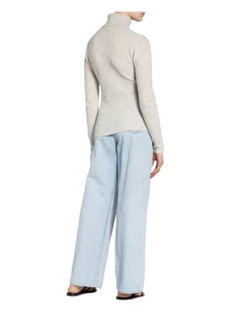 American Vintage Rollkragenpullover weiss