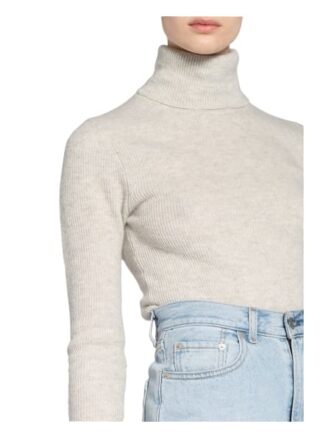 American Vintage Rollkragenpullover weiss
