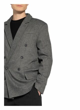 American Vintage Sakko Slim Fit grau