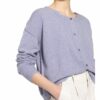 American Vintage Strickjacke Damsville gelb