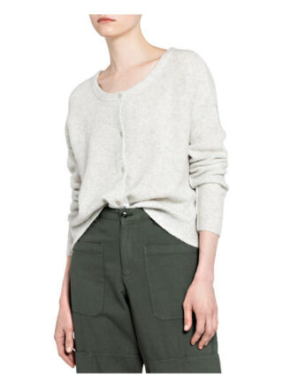 American Vintage Strickjacke Damsville grau