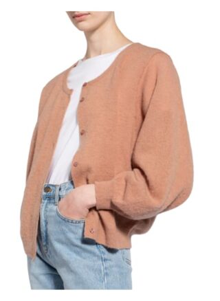 American Vintage Strickjacke Kybird braun