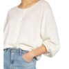 American Vintage Strickjacke Kybird weiss