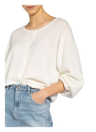 American Vintage Strickjacke Kybird weiss