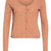 American Vintage Strickjacke Narrow rosa