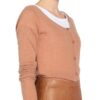 American Vintage Strickjacke Narrow rosa