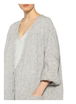 American Vintage Strickjacke Razpark grau