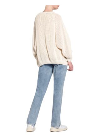 American Vintage Strickjacke weiss