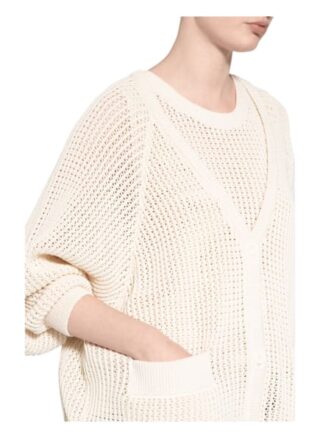 American Vintage Strickjacke weiss