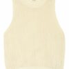American Vintage Stricktop weiss
