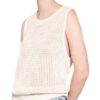 American Vintage Stricktop weiss