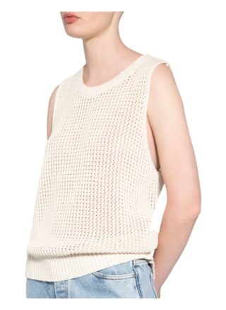 American Vintage Stricktop weiss