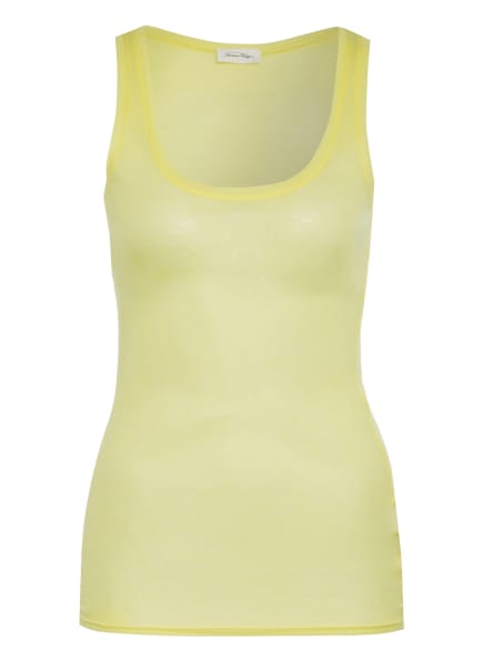 American Vintage Tanktop Massachusetts gelb American Vintage Tanktop Massachusetts gelb