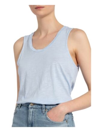 American Vintage Top Débardeur blau