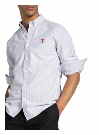Ami Hemd Slim Fit schwarz