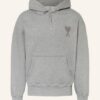 AMI Hoodie Herren, Grau