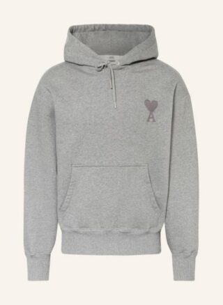 AMI Hoodie Herren, Grau