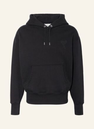 AMI Hoodie Herren, Schwarz