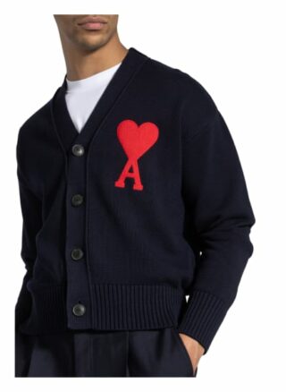 Ami Strickjacke blau