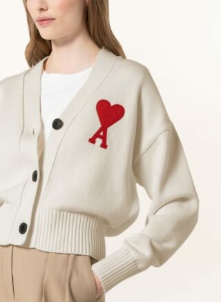 Ami Strickjacke weiss