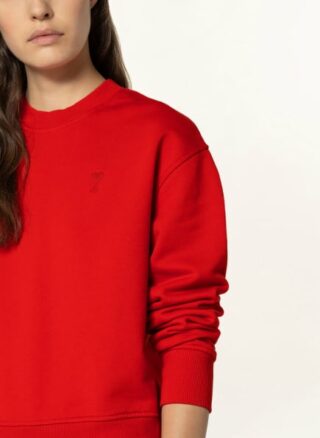 Ami Sweatshirt Ami De Coeur rot