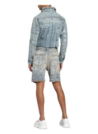 Amiri Jeans-Shorts blau