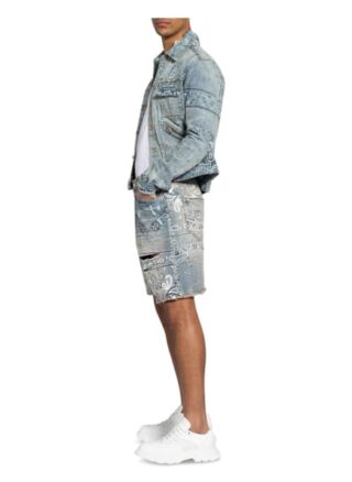 Amiri Jeans-Shorts blau