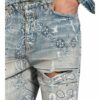 Amiri Jeans-Shorts blau