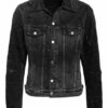 Amiri Jeansjacke schwarz