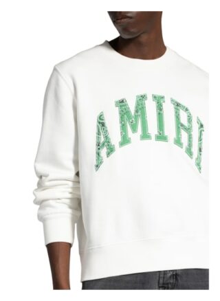 Amiri Sweatshirt weiss