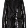 Anine Bing Longblazer Ace Mit Paillettenbesatz schwarz