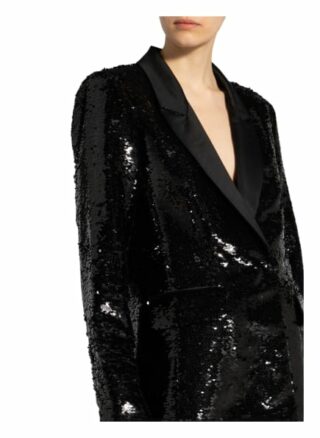 Anine Bing Longblazer Ace Mit Paillettenbesatz schwarz