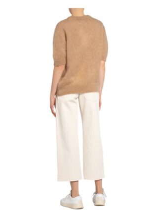 Anine Bing Oversized-Pullover Corey Aus Mohair beige