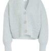 Anine Bing Oversized-Strickjacke Maxwell blau