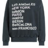 Anine Bing Oversized-Sweatshirt City Love grau