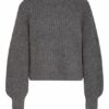 Anine Bing Rollkragenpullover Ainsley grau