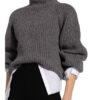 Anine Bing Rollkragenpullover Ainsley grau