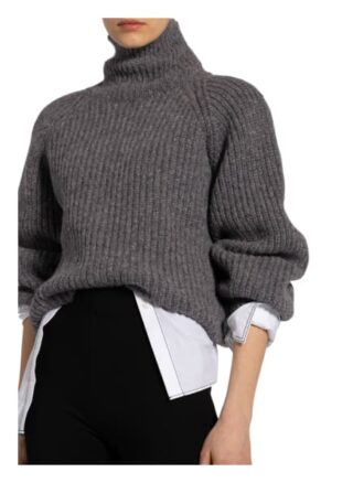 Anine Bing Rollkragenpullover Ainsley grau