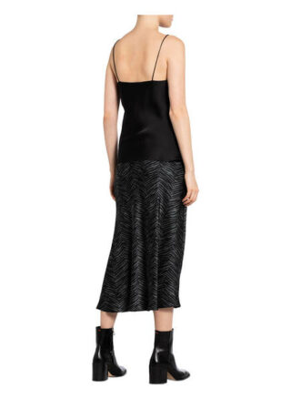 Anine Bing Seidentop schwarz