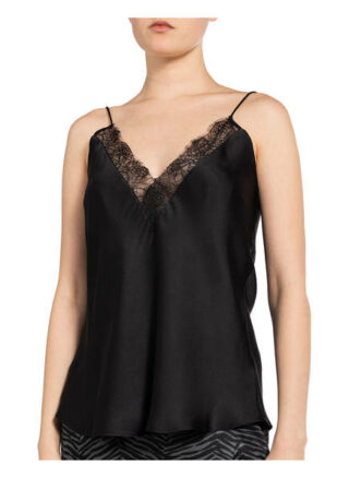 Anine Bing Seidentop schwarz