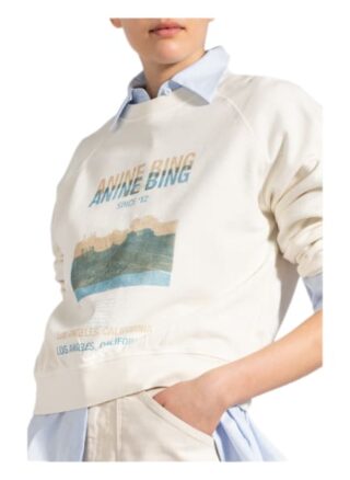 Anine Bing Sweatshirt Arlo weiss