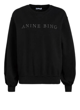 Anine Bing Sweatshirt Esme schwarz