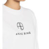 ANINE BING Ramona Sweatshirt Damen, Weiß