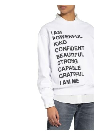 ANINE BING Ramona Sweatshirt Damen, Weiß