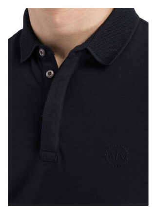 Armani Exchange Pique-Poloshirt Herren, Blau