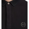 Armani Exchange Pique-Poloshirt Herren, Schwarz