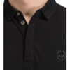 Armani Exchange Pique-Poloshirt Herren, Schwarz