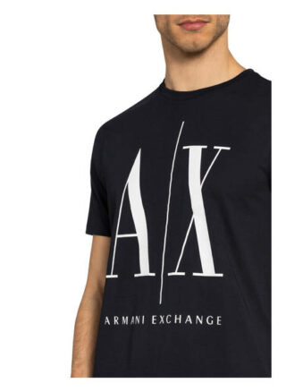 Armani Exchange T-Shirt Herren, Blau
